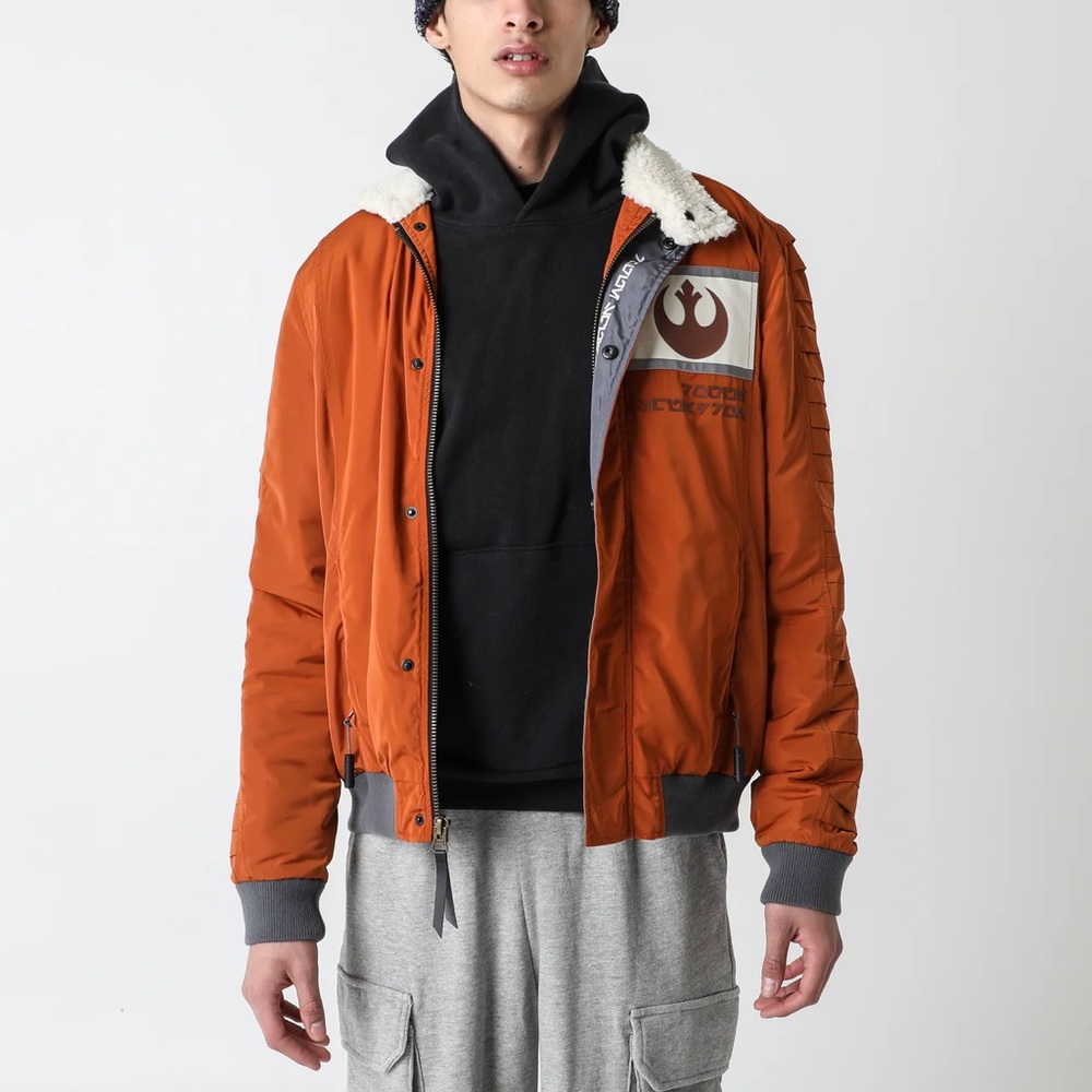 Star Wars Rogue Squadron Pilot Bomber Jacket size M - Picture 6 of 12